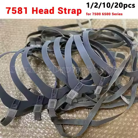 7500 6500 Series Accessories Head Harness Assembly 7581 Head Strap Respiratory Replacement for 3M 75