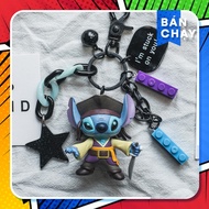 4D Stitch Creature Keychain - 2 Models + Box