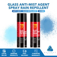 Glass Anti-Mist Agent Spray Rain Repellent for Glass Spray 300ml  Clear Visibility Rainproof Coating