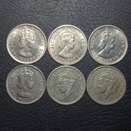 Koin Master 924 - Mini Set Tahun 5 Cent Malaya &amp; British Borneo