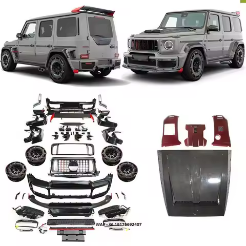 Car Accessories Bodykit Facelift Rocket G900 Style Bodykit Front Lip Rear Spoiler for G Class W463 W