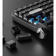 [Actto] BLUETOOTH MINI MECHANICAL KEYBOARD B703 Blue light background