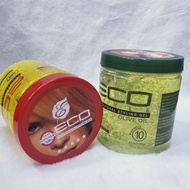新品#发型凝胶蜡橄榄ECO hair style gel wax olive oil hair control12Y
