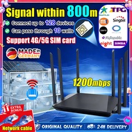 【Signal within 800m】 1200Mbps wifi 7 router wifi router 5g sim card router 5g router mesh router wif