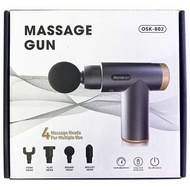 Máy Massage Gun Osk 802 (4 Đầu 6 Chế Độ Rung)