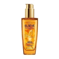 L’Oréal Paris ELSEVE Extraordinary Oil Gold 4x Shine Smoothen Hair Serum Hair Treatment 100ml for Al