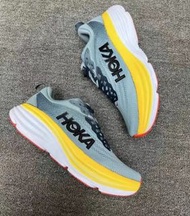 🔥HOKA ONE ONE Bondi8 舒適跑鞋 山泉灰色 男女同款🔥