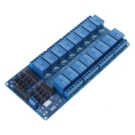 Lm2576 điện chuyển tiếp khiên Module 16 kênh điện Rơ Le với optocoupler