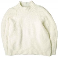 二手3.1 Phillip Lim 20SS 羊駝毛低針距寬鬆針織毛衣 F201-7349CAW XS 象牙色套頭衫 [3.1 Phillip Lim]
