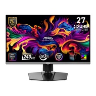 MSI MAG272UP QD-OLED X24 UHD Gaming Monitor 26.5'' / 4K UHD / 0.03ms / 240Hz / G-SYNC / HDMI, DP 9S6