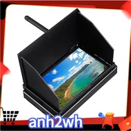 5.8G 48CH 4.3 Inch LCD 480X272 16:9 NTSC/PAL FPV Monitor Auto Search with OSD Build-in Battery for R