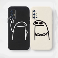 Casing Vivo 1919 2018 1935 1938  Matching Couple Set Funny Aesthetic Shockproof Soft Silicone Phone 
