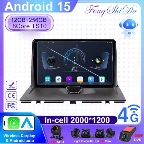 9 inch Android 15 For Peugeot Expert 2 G9 2007 - 2017 Car Radio Multimedia Video Player GPS Navigati