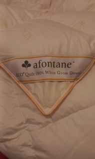 Afontane 90%白鵝絨羽絨被