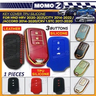 Car Honda HRV 2020 - 2022 City 2014 Accord 2014 CRV 1.5TC 2017 Key Cover Casing TPU Silicone Leather