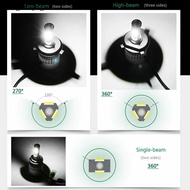 [rangevoyage2] 1Pc Car Bright H4 H7 H1 H3 LED Front Fogs Lights Lamps Beads 8000Lm COB Chips With Co