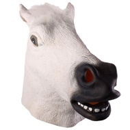 mask halloween halloween mask Headgear Funny Horse Face Horse Mask cos Funny Horse Headgear Props Ha