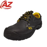 Amazing Mall 0410 Safety Shoes Men Work Shoes Low Cut SIRIM APPROVED Black size UK3 - UK13