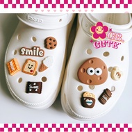 ตัวติดรองเท้า Crocs Jibbitz 1 เซ็ท ลาย Sweet Brown จำนวน 10 ชิ้น ค่ะ ตกแต่งรองเท้า สินค้าพร้อมส่งจาก