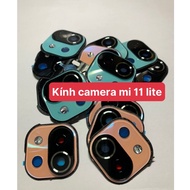 New original rimless camera lens assembly for xi aomi redmi mi 11 lite phone