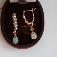[New Product Special Offer] Opal Stone Opal Jewelry High-End Opal Stone Fire Opal New Style Fashion 