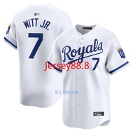 2025 Kansas City Royals Kansas City Royals 7 WITT JR Baseball Uniform Jersey