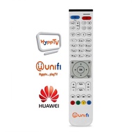 Replacement Remote Control for TM Unifi TV HyppTV Box - Huawei EC6108V8 EC6108V9 EC2108E (White) / A
