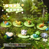 Pokémon Lawn Ornament Pikachu Bulbasaur Eevee Pokémon Figurines Ming Box Desktop Figurine