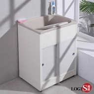[特價]LOGIS拉門櫃體洗衣槽62*48CM(洗手台)A2011
