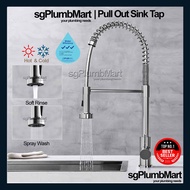Pozzi x sgPlumbMart K8220 P8000 Pull Out Kitchen Tap Flexible Sink Tap Top Seller Local Brand