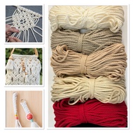 🇸🇬 Macrame Rope Yarn 2mm/4mm/5mm 100% Acrylic