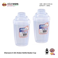Elianware 350ml BPA Free Shaker Beaker Bottles Cups Nutritious Bottle Gym Bottles E-321 Ready Stock 