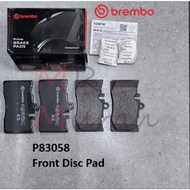 Brembo P83058 Front Brake Disc Pad Modify Caliper 4Pot Toyota Lexus Crown LS430 UCF30 (depan)