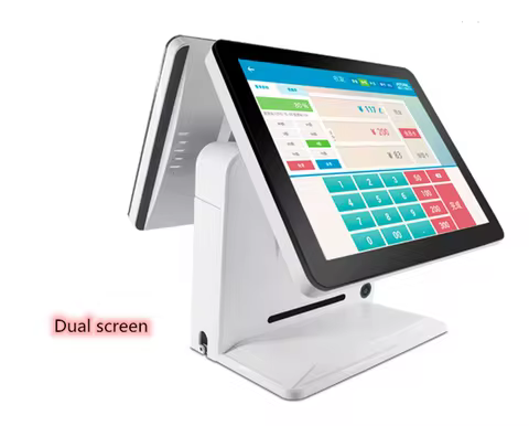 Point of sale system cash register Windows pos all in one 15 inch capacitive touch screen pos system