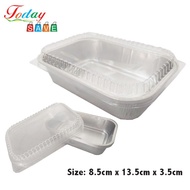 5 Pcs RC 4363 Aluminium Foil Tray With Lid Baking Tray Buffet Catering Wedding Food Expo