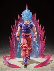 請看描述，全新 魂限S.H.Figuarts SHF 龍珠Z Dragon BallZ 孫悟空超藍界王拳 Goku Gokou Kaioken Blue Event Exclusive NYCC