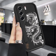 Case For Tecno Camon 40 Pro 5G / Camon 40 Pro 4G / Camon 40 Luxury Dragon Phone Case For Techno Camo