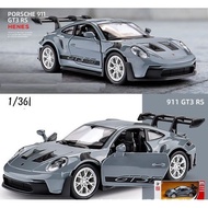 Porsche 911 GT3 RS Diecast Car Models Pull Back Vehicles Porsche 911 GT3 Scale 1:36 Kereta Koleksi P