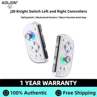 Aolion J20 PRO Knight Switch Nintendo NS Game Controller Left and Right Separation JC Hall Wireless 