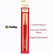 Jarum Original Tulip Etimo Red Crochet Hooks Hakpen Knitting Needles Tulip Etimo Red Crochet Hooks j