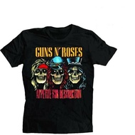 Diy Customiezd Store Tee Unseix Guns N Roses Appetite Skulls Bravado Tshirt