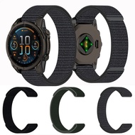 For Garmin Enduro 3 2 Watchband 26mm Nylon Loop Strap for Garmin Descent MK1 MK2 MK2i MK3 MK3i Brace