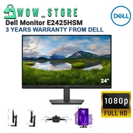 Dell Monitor E2425HSM LED Full HD 1080P 24 Inches Monitor Adjustable Stand Vertical & Horizontal Wit