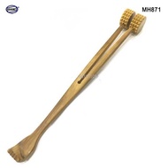 Cây đập & gãi lưng đầu tròn bằng gỗ thơm dụng cụ không thể thiếu cho mọi người Hahanco MH871