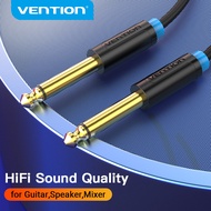 Vention 6.35mm Jack 1/4" TS Cable Male to Male Instrument Cable for Electric Guitar Amplifier Mixing