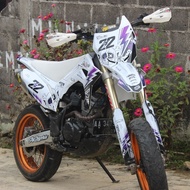 Decal ONEONENINE CRF KLX DTRACKER WR CAN CUSTOM NAME NUMBER