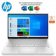 HP Pavilion x360 14-dy0022TU  14" FHD Touch Laptop Natural Silver ( I3-1125G4, 8GB, 512GB SSD, Intel, W10, HS )