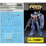 [Da lin] Water Decal For RG 05 RG MK II Black
