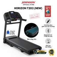 Máy Chạy Bộ Điện Mỹ Johnson Fitness - Horizon T202 động cơ mạnh mẽ sàn chạy lớn nâng dốc kết nối app