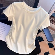 W & K - ZGW KASO BASIC PLAIN WOMEN TIFA / LODITA Premium Tshirt (LD 88, 40) / Casual Outift Short Sl